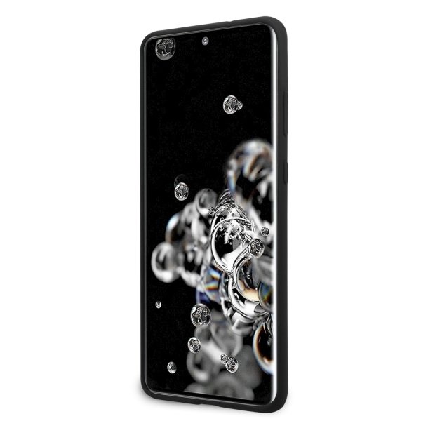 Луксозен Калъф за Samsung S20 Ultra, Karl Lagerfeld Silicone Iconic Case, Черен (4)