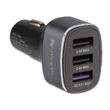 Бързо Зарядно за Кола, 4Smarts 12v Voltroad 7P+ Fast/Super Charger/PD 42w, Сив (2)