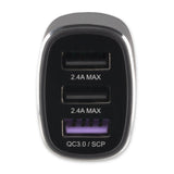Бързо Зарядно за Кола, 4Smarts 12v Voltroad 7P+ Fast/Super Charger/PD 42w, Сив (4)
