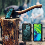 Противоударен Хибриден Калъф за Xiaomi Mi Note 10/Pro, Ringke Fusion X Camo Case, Черен (3)