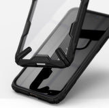 Противоударен Хибриден Калъф за iPhone 11, Ringke Fusion X Matte Case, Зелен (3)
