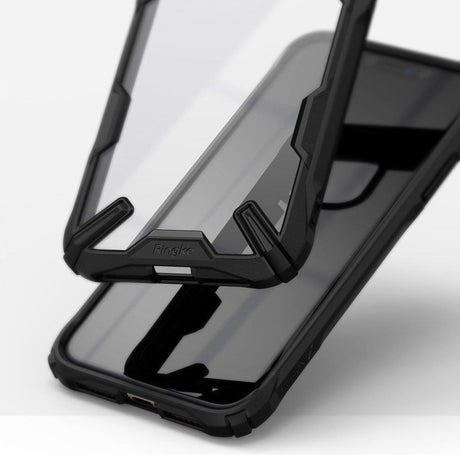 Противоударен Хибриден Калъф за iPhone 11, Ringke Fusion X Matte Case, Зелен (3)