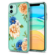 Калъф с Цветя за iPhone 11, Spigen Ciel Floral Case, Син