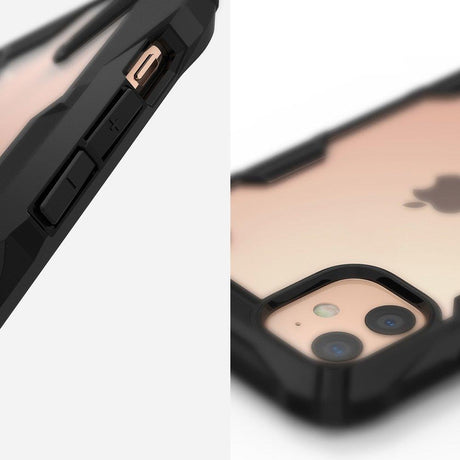Противоударен Хибриден Калъф за iPhone 11, Ringke Fusion X Matte Case, Зелен (6)