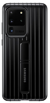 Оригинален Противоударен Калъф за Samsung S20 Ultra Protective Standing Cover Case EF-RG988CBEGEU, Черен