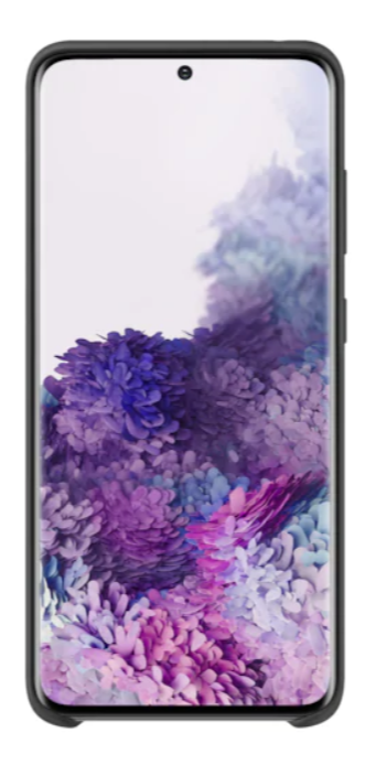 Оригинален Силиконов Калъф за Samsung S20 Silicone Cover Case EF-PG980TBEGEU, Черен (3)