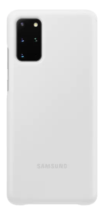 Оригинален Активен Калъф за Samsung S20 Plus Clear View Cover Book Case EF-ZG985CWEGEU, Бял (4)