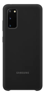 Оригинален Силиконов Калъф за Samsung S20 Silicone Cover Case EF-PG980TBEGEU, Черен