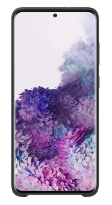 Оригинален Силиконов Калъф за Samsung S20 Plus Silicone Cover Case EF-PG985TBE, Черен (3)