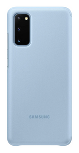 Оригинален Активен Калъф за Samsung S20 Clear View Cover Book Case EF-ZG980CLE, Син (4)