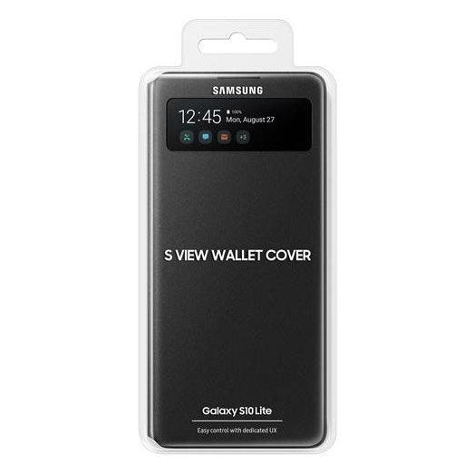 Оригинален Активен Калъф за Samsung S10 Lite S-View Book Case EF-EG770PBEGEU, Черен (5)