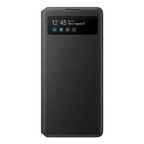 Оригинален Активен Калъф за Samsung S10 Lite S-View Book Case EF-EG770PBEGEU, Черен