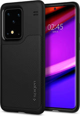 Противоударен Хибриден Калъф за Samsung S20 Ultra, Spigen Hybrid NX Case, Черен