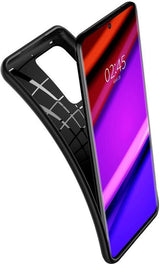 Противоударен Силиконов Калъф за Samsung S20 Ultra, Spigen Core Armor Case, Черен (2)