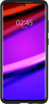 Противоударен Силиконов Калъф за Samsung S20 Ultra, Spigen Core Armor Case, Черен (3)