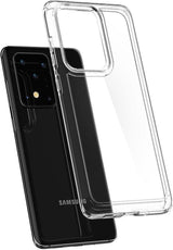 Противоударен Хибриден Калъф за Samsung S20 Ultra, Spigen Ultra Hybrid Case, Прозрачен (2)
