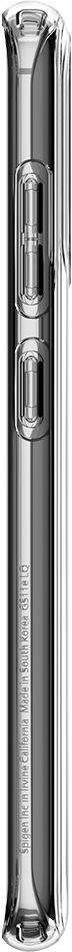 Противоударен Силиконов Калъф за Samsung S20, Spigen Liquid Crystal Case, Прозрачен (9)