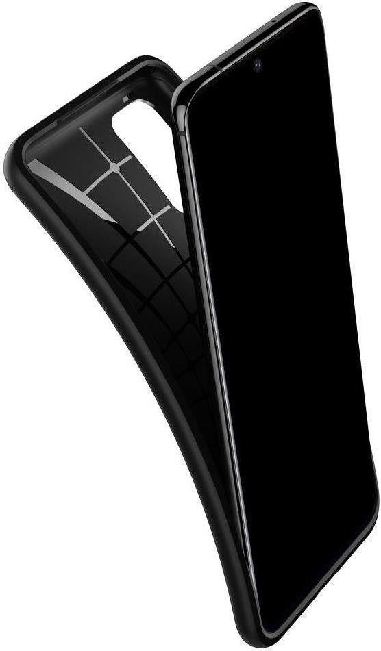 Противоударен Силиконов Калъф за Samsung S20, Spigen Core Armor Case, Черен (4)