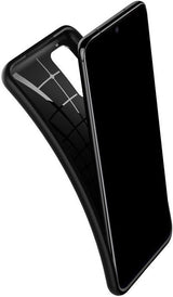 Противоударен Силиконов Калъф за Samsung S20, Spigen Core Armor Case, Черен (4)