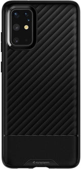 Противоударен Силиконов Калъф за Samsung S20 Plus, Spigen Core Armor Case, Черен (2)
