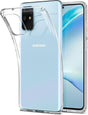 Противоударен Силиконов Калъф за Samsung S20 Plus, Spigen Liquid Crystal Case, Прозрачен