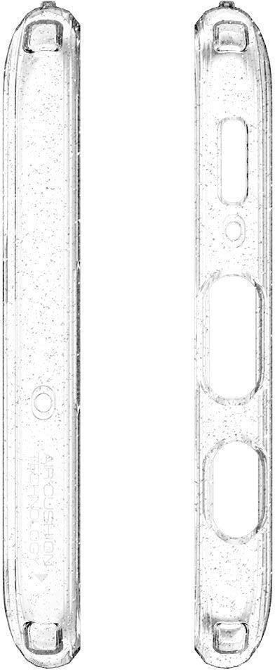 Противоударен Блестящ Калъф за Samsung A51, Spigen Liquid Crystal Glitter Quartz Case, Прозрачен (9)