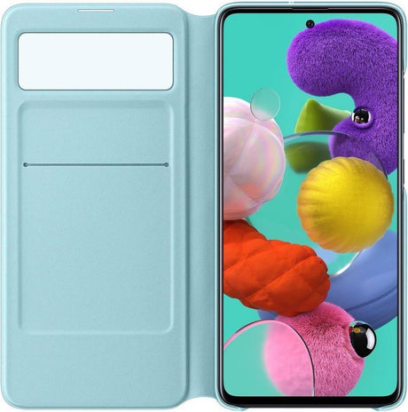 Оригинален Активен Калъф за Samsung A51 S-View Book Case EF-EA515PBE, Черен (3)