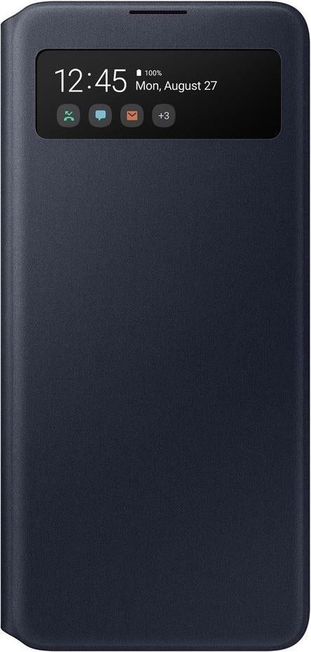 Оригинален Активен Калъф за Samsung A51 S-View Book Case EF-EA515PBE, Черен