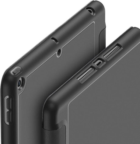 Калъф с Pen Поставка за iPad 9/ 8/ 7 10.2", Dux Ducis Osom Case, Черен (3)