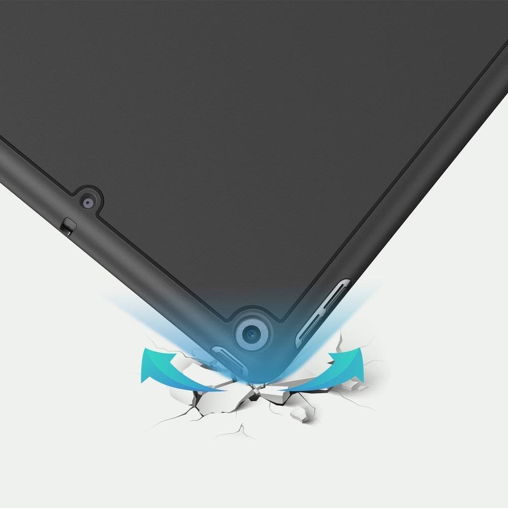 Калъф с Pen Поставка за iPad 9/ 8/ 7 10.2", Dux Ducis Osom Case, Черен (2)
