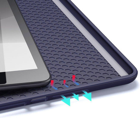 Калъф с Pen Поставка за iPad 9/ 8/ 7 10.2", Dux Ducis Osom Case, Черен (8)