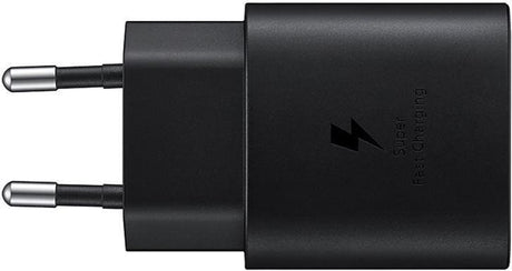 Оригинално Зарядно Samsung 25W 220v Super Fast Charger USB-C EP-TA800EBE, Черен (Bulk) (4)