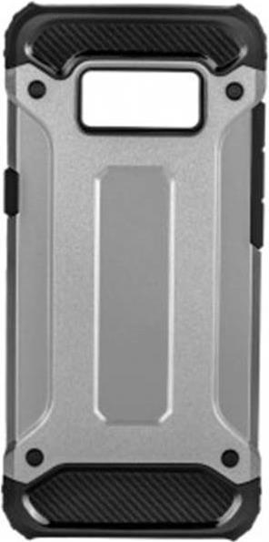 Противоударен Хибриден Калъф за Samsung S6, Forcell Armor Case, Сив