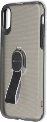 Калъф с Лента за Ръка за iPhone SE 2022/2020 8/7, 4Smarts Loop Guard Case, Черен