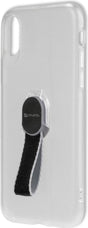 Калъф с Лента за Ръка за iPhone SE 2022/2020 8/7, 4Smarts Loop Guard Case, Прозрачен