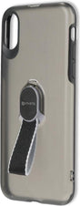 Калъф с Лента за Ръка за iPhone 8/7 Plus, 4Smarts Loop Guard Case, Черен