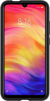 Противоударен Силиконов Калъф за Xiaomi Redmi Note 7, Spigen Rugged Armor Case, Черен (3)