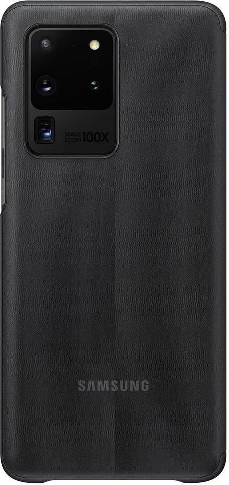Оригинален Активен Калъф за Samsung S20 Ultra Clear View Cover Book Case EF-ZG988CBE, Черен (2)