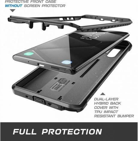 Противоударен Хибриден Калъф за Samsung Note 10 Plus, Supcase Unicorn Beetle Pro, Черен (3)