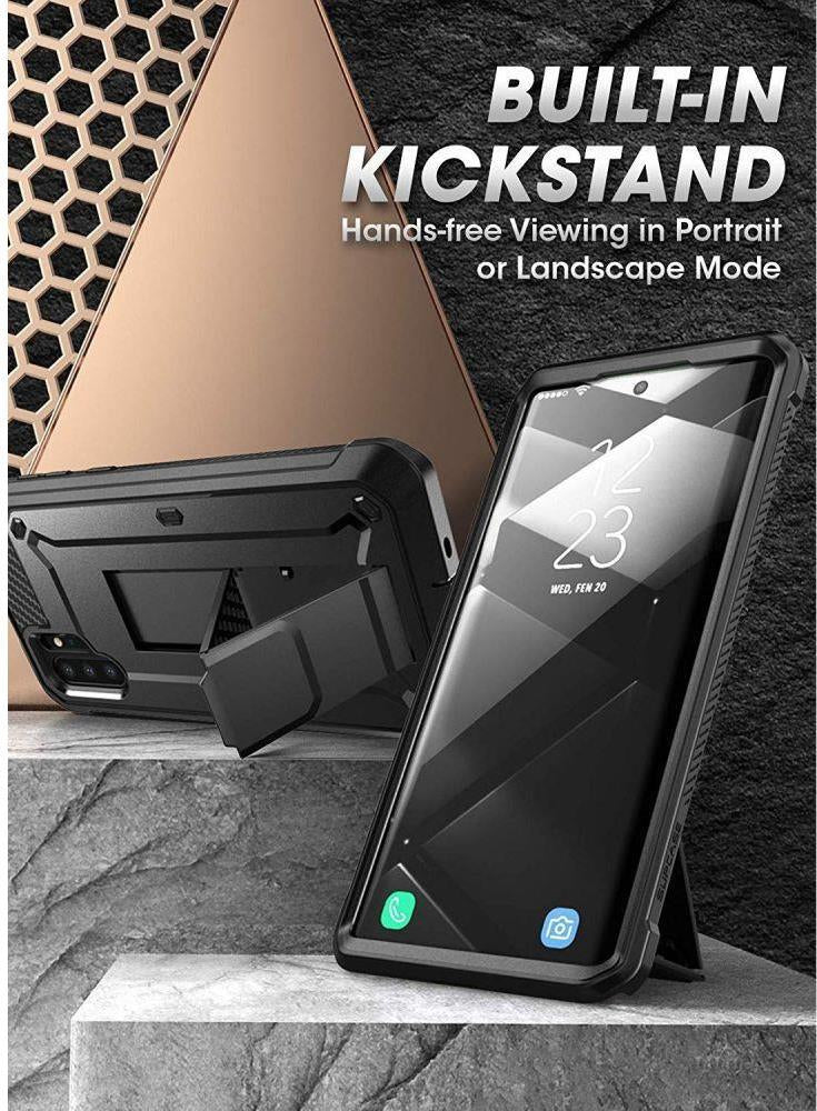 Противоударен Хибриден Калъф за Samsung Note 10 Plus, Supcase Unicorn Beetle Pro, Черен (5)