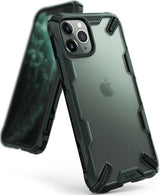 Противоударен Хибриден Калъф за iPhone 11 Pro, Ringke Fusion X Case, Зелен