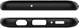Противоударен Силиконов Калъф за Samsung A71, Spigen Rugged Armor Case, Черен (8)