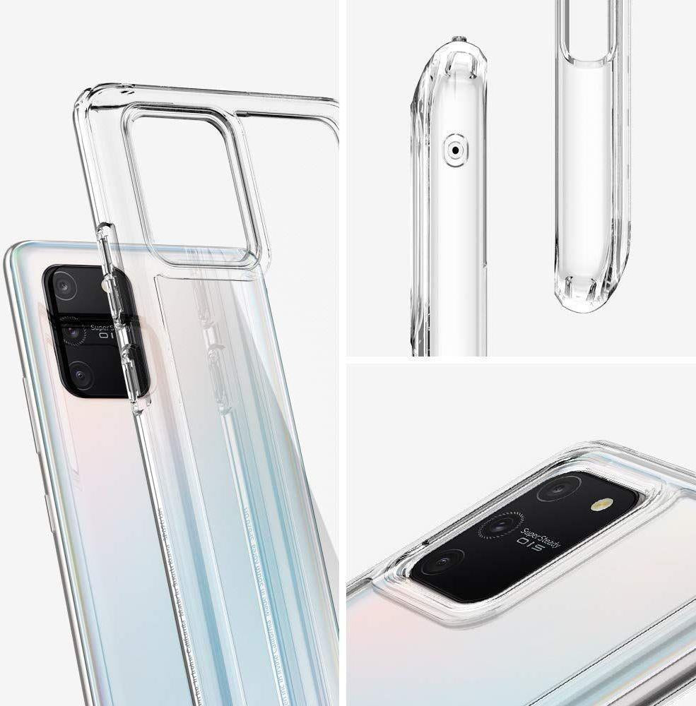 Противоударен Хибриден Калъф за Samsung S10 Lite, Spigen Ultra Hybrid Case, Прозрачен (2)