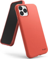 Противоударен Силиконов Калъф за iPhone 11 Pro Max, Ringke Air S Case, Оранжев