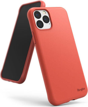 Противоударен Силиконов Калъф за iPhone 11 Pro Max, Ringke Air S Case, Оранжев