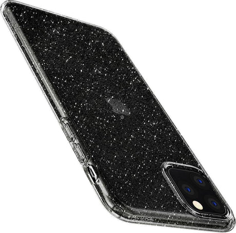 Противоударен Блестящ Калъф за iPhone 11 Pro, Spigen Liquid Crystal Glitter Quartz Case, Прозрачен (5)