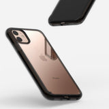 Противоударен Хибриден Калъф за iPhone 11, Ringke Fusion Case, Сив (4)