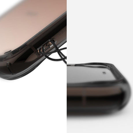 Противоударен Хибриден Калъф за iPhone 11, Ringke Fusion Case, Сив (5)
