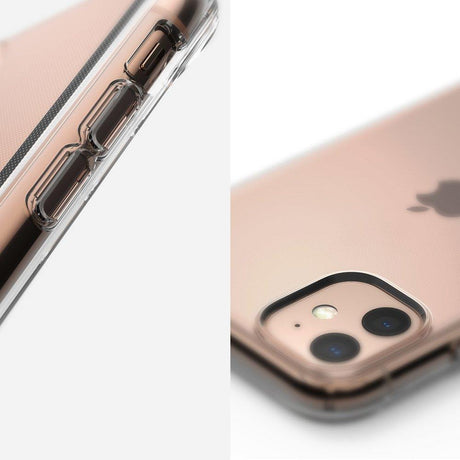 Противоударен Силиконов Калъф за iPhone 11 Pro, Ringke Air Case, Прозрачен (2)