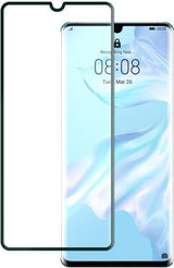 Извит Стъклен Протектор за Huawei P30 Pro, Blue Star 3D Full Glue Glass, Прозрачен